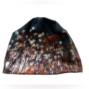 Beanie with nature print